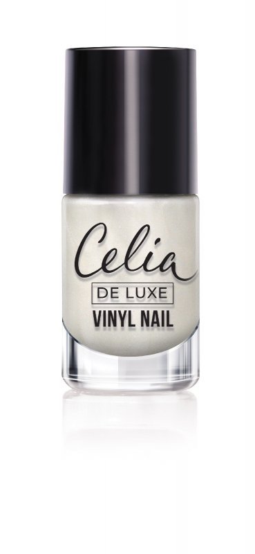 CELIA De Luxe Vinyl Nail Lakier winylowy do paznokci perłowy 706 10 ml