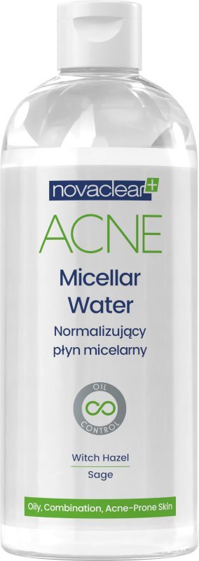 NOVACLEAR Acne Normalizujący płyn micelarny 400 ml