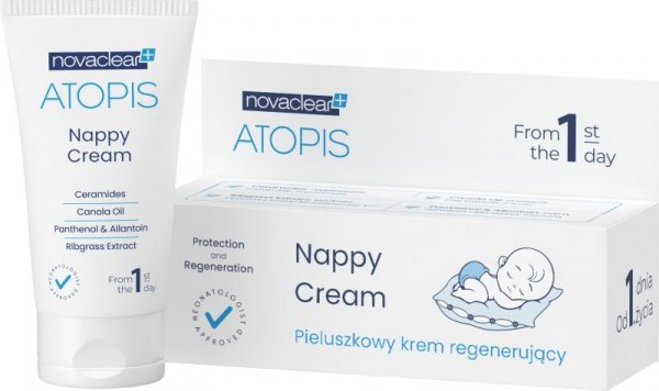 NOVACLEAR Atopis Pieluszkowy krem regenerujący 50 ml