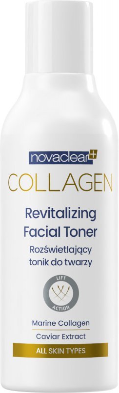 NOVACLEAR Collagen Rozświetlający tonik do twarzy 100 ml
