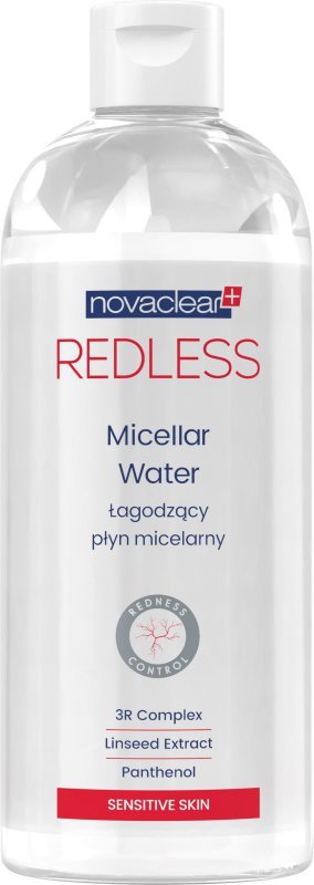 NOVACLEAR Redless Łagodzący płyn micelarny 400 ml