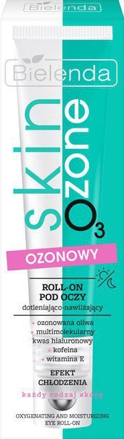 BIELENDA Skin O3 Zone Ozonowy roll-on pod oczy dotleniająco-nawilżający 15 ml