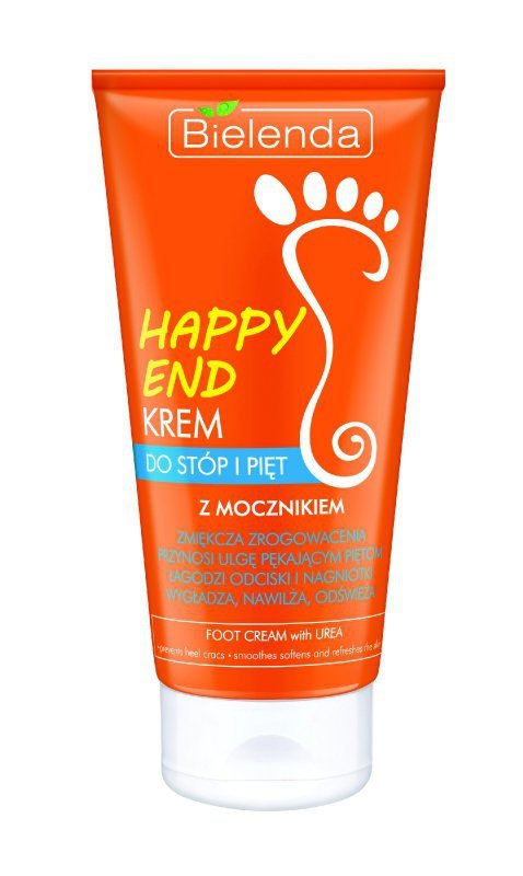 Bielenda Happy End Krem do pięt i stóp Zmiękczający z mocznikiem  125ml