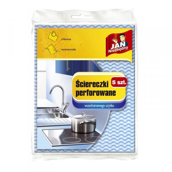 Sarantis Jan Niezbędny Ściereczka wiskozowa perforowana 5szt