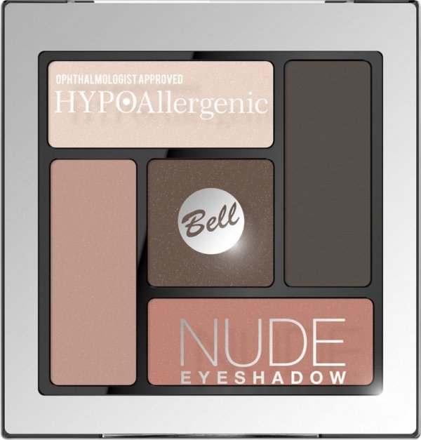 Bell Hypoallergenic Cienie do powiek Nude satynowo-kremowe nr 03  1szt