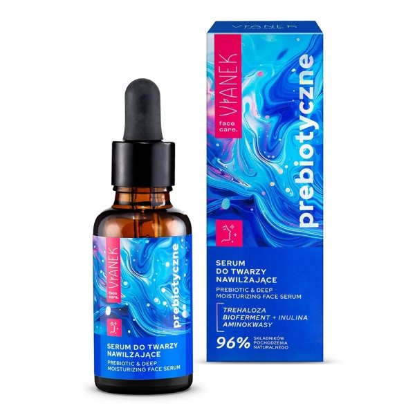 Prebiotyczny Serum do twarzy nawilżające VIANEK, 30ml