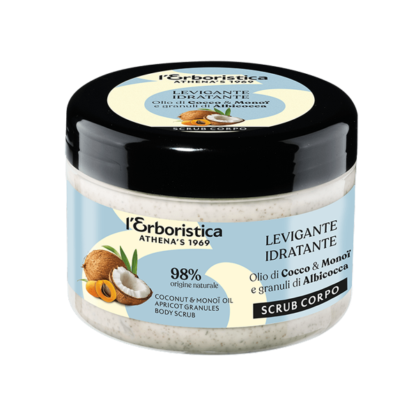 Peeling do ciała olejek kokosowy i monoi, L'Erboristica Cocco, 200ml