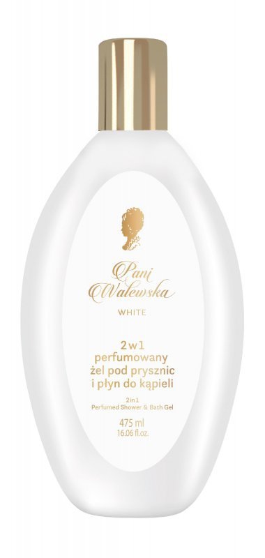 Pani Walewska White 2w1 perfumowany żel pod prysznic, 475ml
