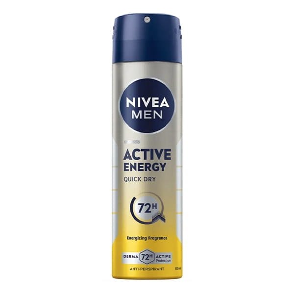 NIVEA Men Antyperspirant w sprayu Active Energy 150 ml