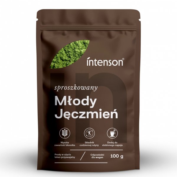 Młody Jęczmień Proszek, Intenson, 100g