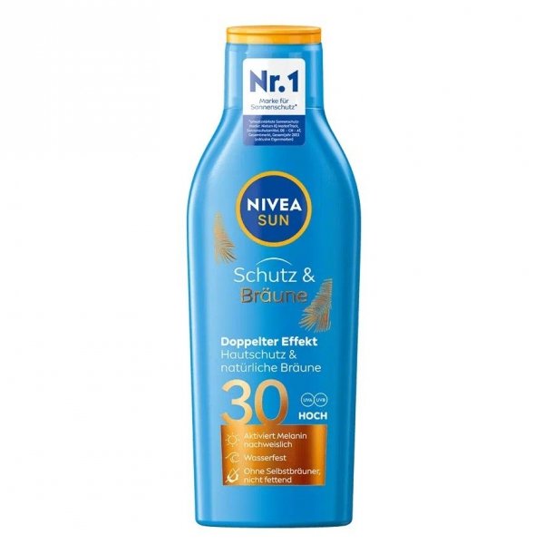 NIVEA SUN Protect & Bronze Balsam do opalania aktywujący naturalną opaleniznę SPF30 200 ml