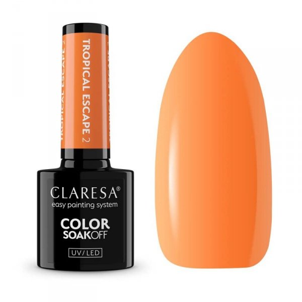 CLARESA Lakier hybrydowy Tropical Escape 2 - 5 g