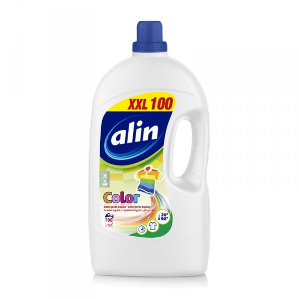 ALIN Color Płyn do prania tkanin kolorowych (100 prań) 5 L