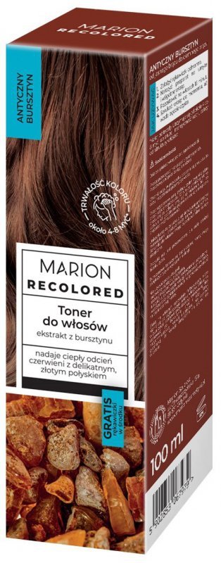 MARION Recolored Toner do włosów Antyczny Bursztyn 100 ml