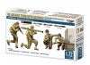 MIRAGE 720010    1:72 US ASSAULT TEAM WITH BAZOOKA, WW2 US GIs with Bazooka M1A1 Rocket Launcher Normandy, 1944 