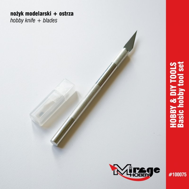 MIRAGE 100075 ZESTAW podstawowych narzędzi modelarskich