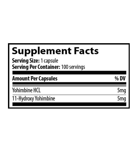 Submission Double Yohimbine 100 caps