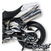 Błotnik tylny i osłona łańcucha ERMAX REAR HUGGER Triumph Street Triple 675 R 2012