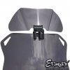 Deflektor motocyklowy regulowany ERMAX 28 cm x 11 cm uniwersalny CLIP SMALL