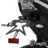 Aluminiowy uchwyt tablicy rejestracyjnej ERMAX PLATE HOLDER Kawasaki Z650 2020 - 2024