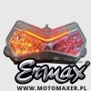 Uchwyt tablicy rejestracyjnej ERMAX PLATE HOLDER + lampa LED Z750 Suzuki GSR 600 2006 - 2011