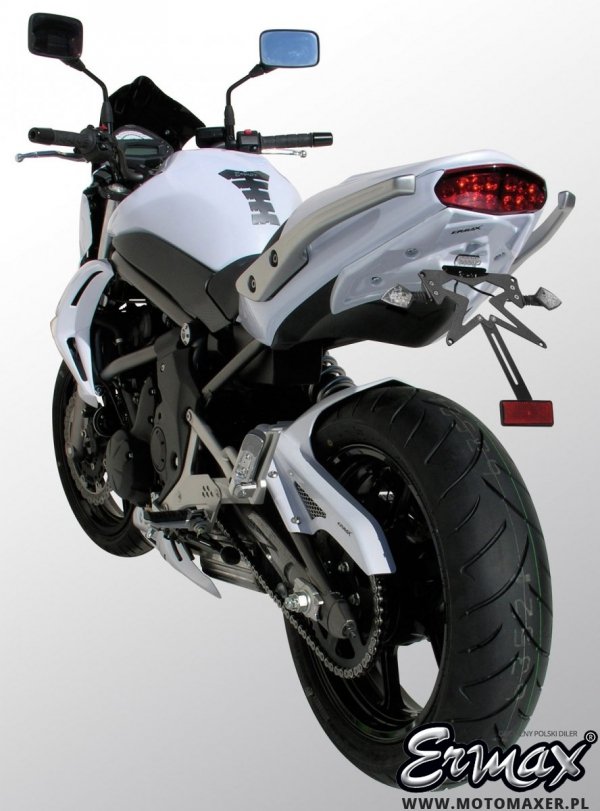 Uchwyt tablicy rejestracyjnej ERMAX PLATE HOLDER Kawasaki ER-6F / ER-6N 2009 - 2011