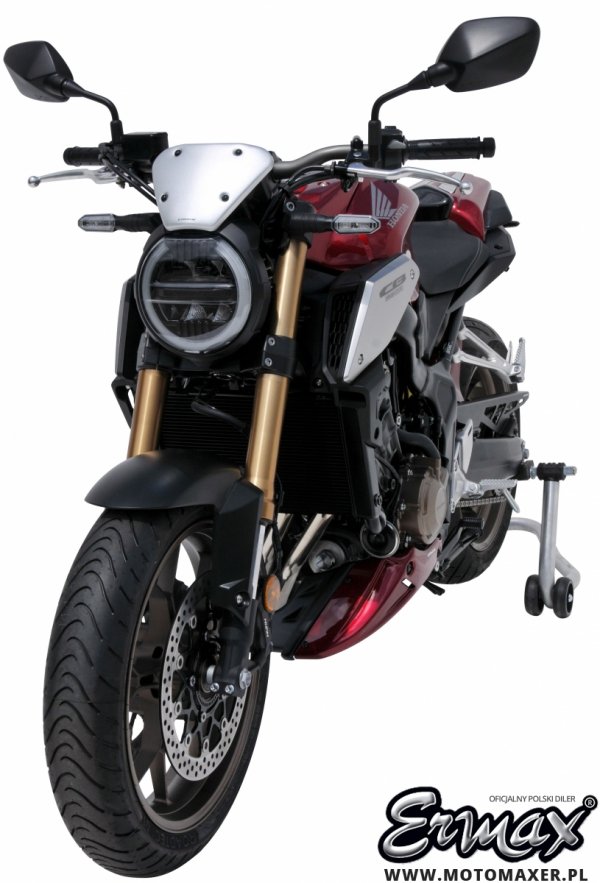Szyba / owiewka ERMAX SPORT NOSE aluminium 15 cm Honda CB650R 2019 - 2020