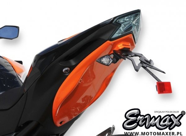 Mocowanie tablicy rejestracyjnej ERMAX UNDERTAIL Kawasaki Z800 2013 - 2016