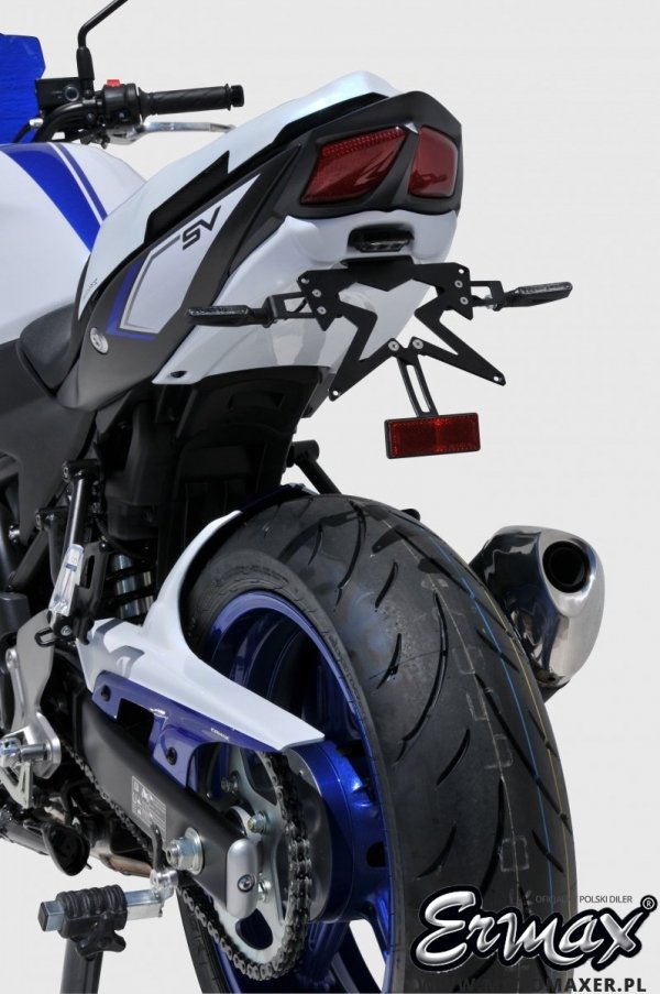 Mocowanie tablicy rejestracyjnej ERMAX UNDERTAIL Suzuki SV 650 N 2016 - 2024