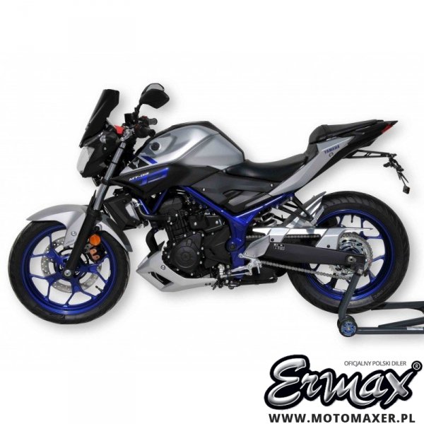 Błotnik tylny i osłona łańcucha ERMAX REAR HUGGER Yamaha MT-03 2016 - 2019
