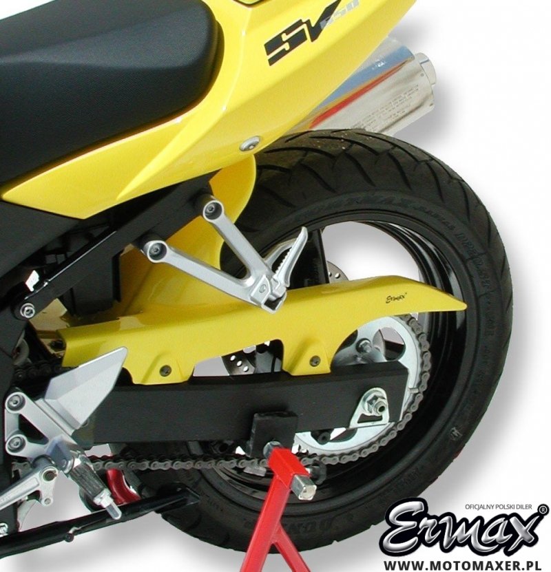 Błotnik tylny i osłona łańcucha ERMAX REAR HUGGER Suzuki SV1000N / SV1000S 2003 - 2011