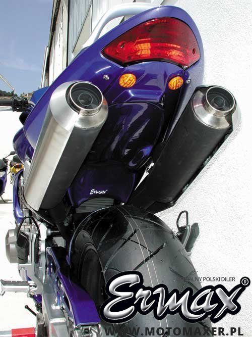 Mocowanie rejestracji + wypełnienie zadupka ERMAX UNDERTAIL Honda CB900F HORNET 2002 - 2007