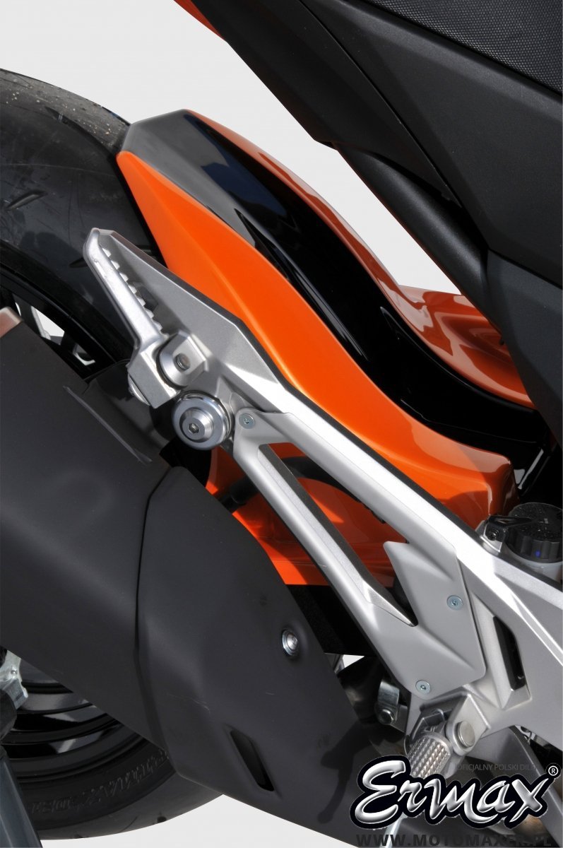 Błotnik tylny i osłona łańcucha ERMAX REAR HUGGER Kawasaki Z800 2013 - 2016