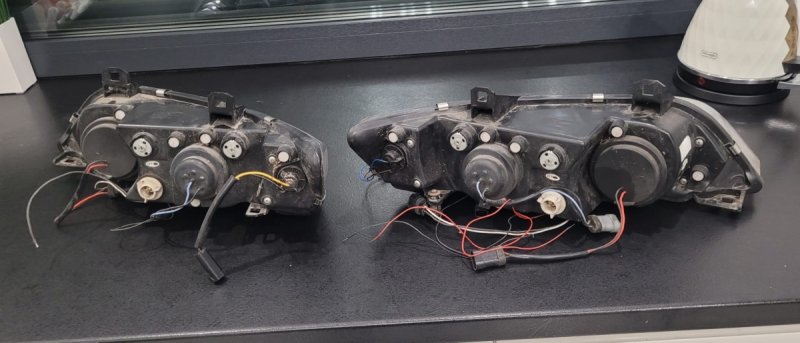 LAMPY PRZÓD LEWA PRAWA KOMPLET CHROM  BMW Z3 TUNING SONAR