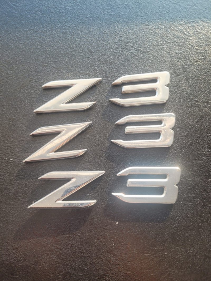 EMBLEMAT NAPIS ZNACZEK &quot; Z 3 &quot; BMW Z4 E85 E86 ORYGINAŁ NA KLAPĘ