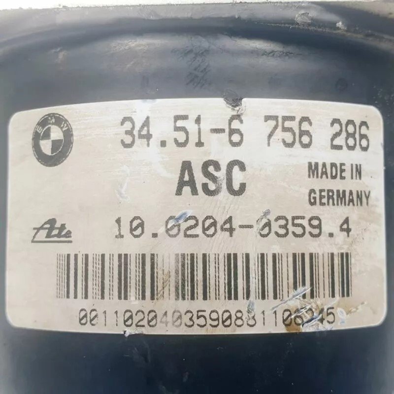 POMPA HAMULCOWA ASC + STEROWNIK  BMW Z3  6756286  6756288