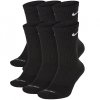 Nike skarpety czarne wysokie 6 par Cotton Cushioned Dri-Fit SX6897-010