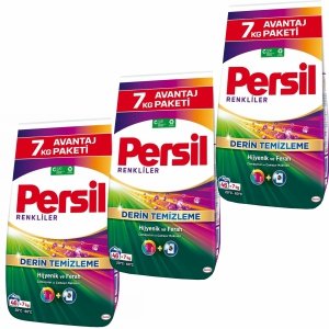 3 x Persil proszek do prania kolorowych tkanin Deep Clean 7 kg