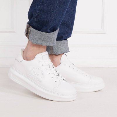 Karl Lagerfeld buty męskie białe KL52539-01W