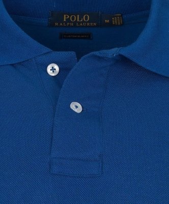 Ralph Lauren koszulka polo polówka męska niebieska
