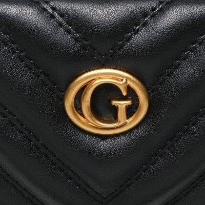 Guess kosmetyczka damska czarna dwukomorowa PW1593-P3475