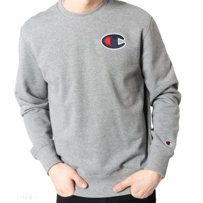 Champion bluza męska szara 214189-S20-EM006