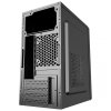 GEMBIRD OBUDOWA FORNAX K170 MINI-TOWER (1X USB 3.1, 2X USB 2.0, 1X USB TYP-C, CZYTNIK KART, 2X MINIJACK) CZARNA