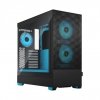 Fractal Design Pop Air Tower Czarny, Cyjan
