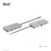 CLUB3D CSV-1594 stacja dokująca USB 3.2 Gen 1 (3.1 Gen 1) Type-C Czarny, Szary
