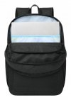 Rivacase Gremio plecak City backpack Czarny Poliester, Przetworzony politereftalan etylenu (rPET)