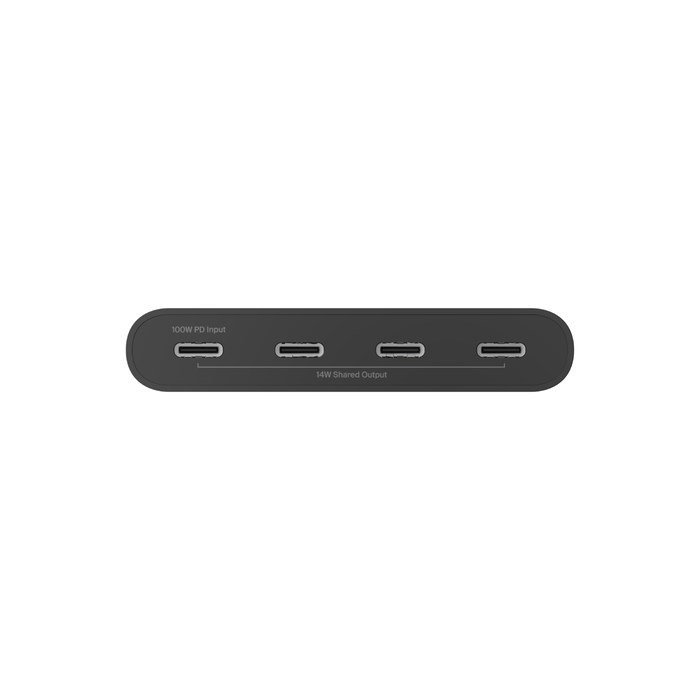 Hub Belkin Connect USB-C to 4-Port USB-C Hub 4xUSB-C Black