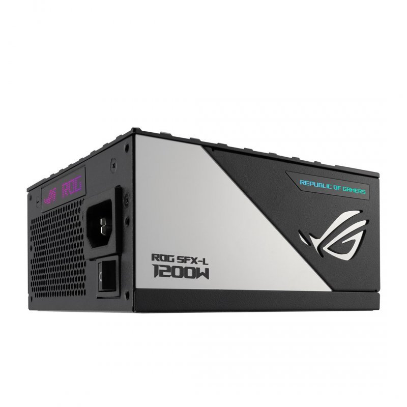 ASUS ROG -LOKI-1200T-SFX-L-GAMING moduł zasilaczy 1200 W 20+4 pin ATX Czarny, Srebrny