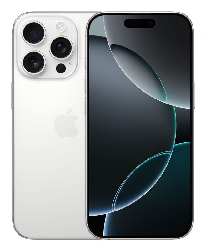 Apple iPhone 16 Pro Biały Tytan - Smartfon - 256 GB