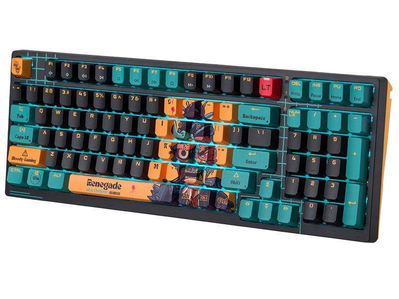 Klawiatura mechaniczna A4TECH BLOODY AT98 RENEGADE USB  (Alpha  Switches)